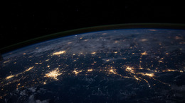 Blick auf die Erde, vom Weltall gesehen, Ausschnitt: Golf von Mexiko